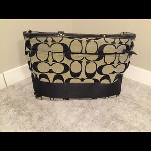 Coach diaper bag
